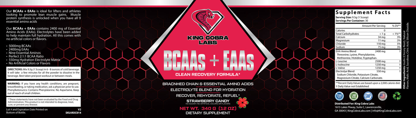 BCAAs + EAAs
