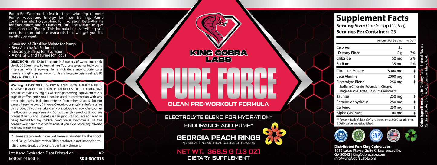 PRE WORKOUT