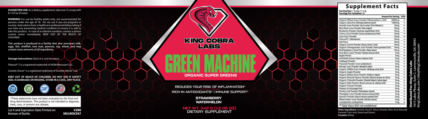 ORGANIC SUPER GREENS