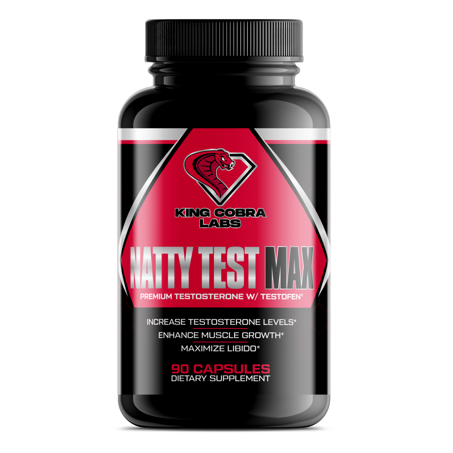 NATURAL TESTOSTERONE MAX – King Cobra Labs